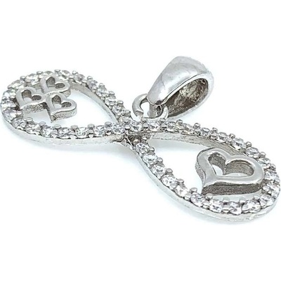 Jan Kos jewellery Stříbrný přívěsek nekonečno 12118595
