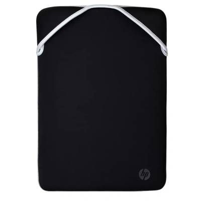 Hewlett-packard HP Reversible Protective 15.6-inch Silver Laptop Sleeve 15.6" Sleeve case Black, Silver (2F2K5AA)