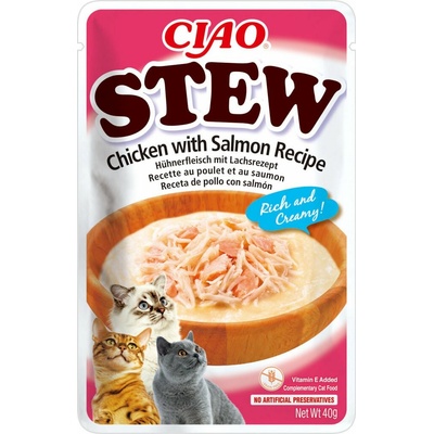 Ciao Stew Chicken with Salmon 40 g
