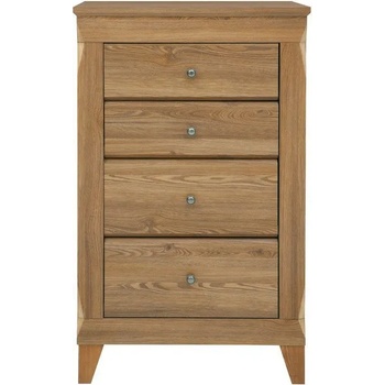 Image 1 of Black Red White Скрин с 4 чекмеджета bergen КОМ4s