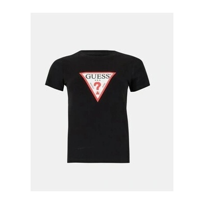 Guess Tričká s krátkym rukávom W4YI04 J1314 Čierna