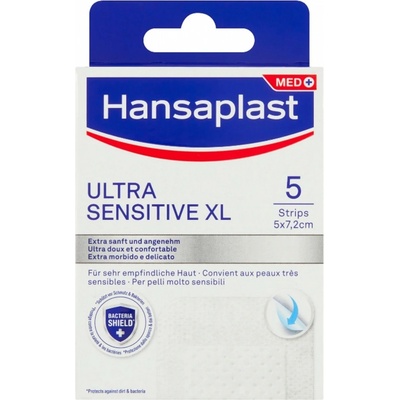 Hansaplast Ultra Sensitive XL náplast 5 ks