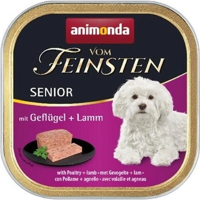 Animonda Vom Feinsten Senior Dog drůbeží a jehněčí 11 x 150 g