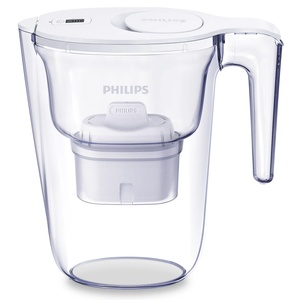 Philips Филтрираща кана с таймер Philips AWP2933WHT/58, за 2.6л вода (AWP2933WHT/58) Филтрираща кана