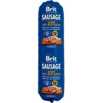 Brit Sausage hovězí a ryba 24 x 800 g