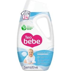 Teo BEBE Gentle&Clean sensitive Течен перилен препарат, 24 пранета