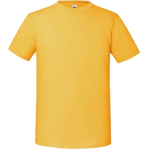 Fruit of the Loom ICONIC 195 T / Мъжка тениска от плътен памук - слънчогледово/жълто XXL (161422a3905)