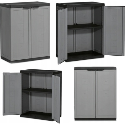 KIS JOLLY LOW CABINET DARK GREY