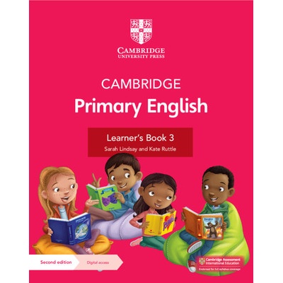 Cambridge Primary English Learner's Book 3 with Digital Access 1 Year Lindsay Sarah