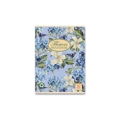 Pigna Školský zošitNature Flowers A5 čistý