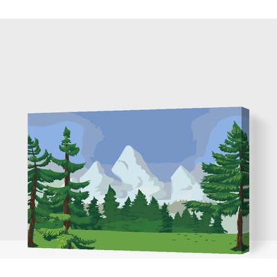 Vymalujsisam Malování podle čísel Výlet do lesa