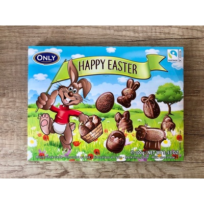 Only Happy Easter figurky z mléčné čokolády 100 g – Zboží Dáma