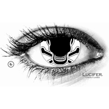 Lucifer Crazy šošovky - nedioptrické - SKULL 2 šošovky
