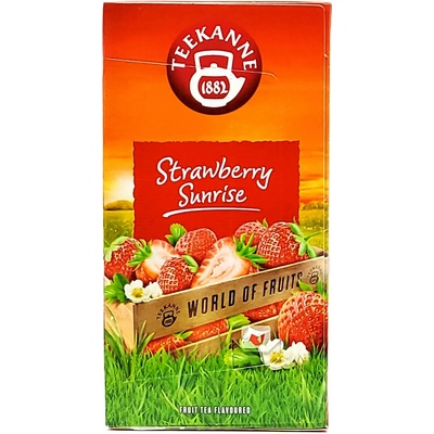 Teekanne čaj Strawbery Sunrise 20 x 2,5 g