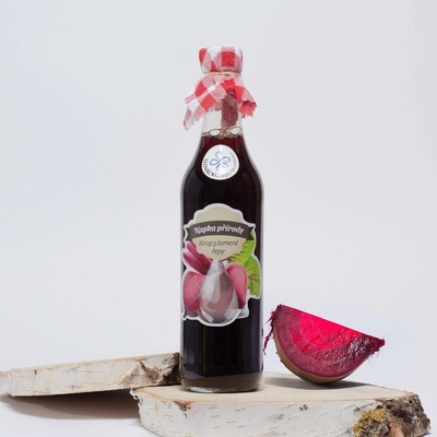 Kapka Přírody Sirup z červené řepy 1 l