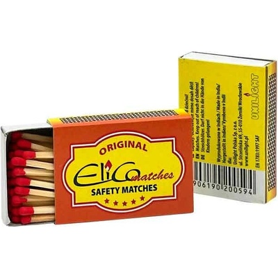 Zápalky krátke 10x balení, 38 ks, ELICO