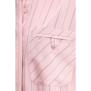 MARELLA Риза Marella BALLATA дамска в розово със свободна кройка с класическа яка 2513111031200 (2513111031)