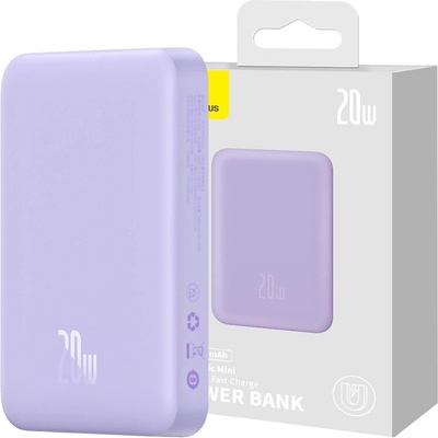 Baseus Magnetic Mini 10000mAh fialová