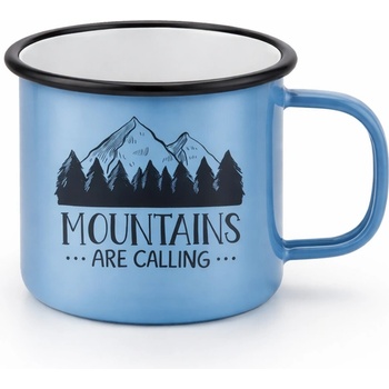 WARAGOD Mountains Are Calling туристическа чаша 355 мл, светлосиня (WAR000718.lightblue)