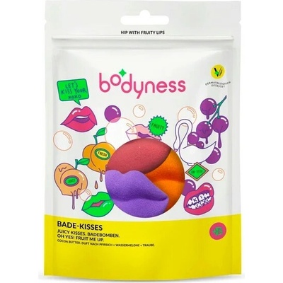 Bodyness Juicy Kisses bomba do kúpeľa 6 x 40 g
