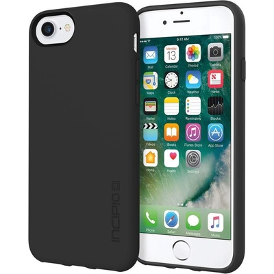Incipio NGP Case - удароустойчив силиконов (TPU) калъф за iPhone 8, iPhone 7, iPhone 6S, iPhone 6 (черен)