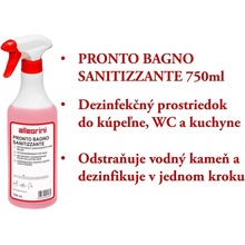 ALLEGRINI ITALY PRONTO BAGNO SANITIZZANTE 750 ml