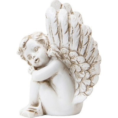 ARÔME HOME Anděl sedící soška 7 cm