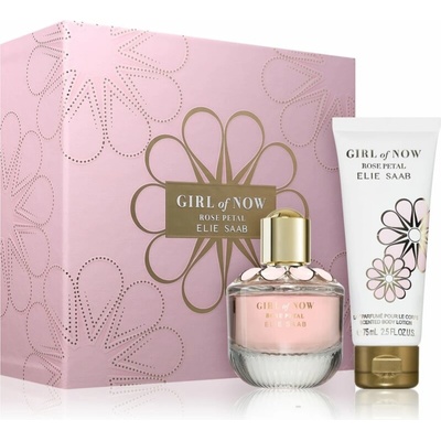 Elie Saab Girl of Now Rose Petal EDP 50 ml + Elie Saab Girl of Now Rose Petal telové mlieko 75 ml