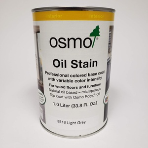 Osmo Oil Stain 3518 Светло сиво - масло за подове и мебели 1л (2744)