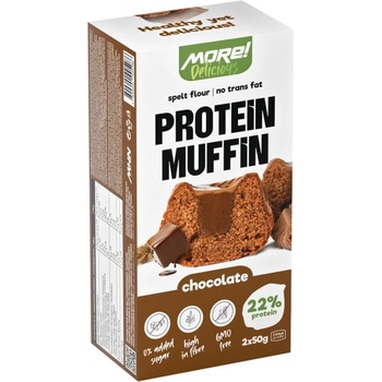 MHN | More Healthy Nutrition Protein Muffin with Zero Added Sugar | New Improved Formula [2 х 50 грама] Шоколад
