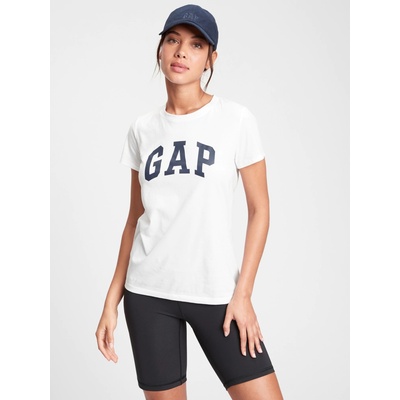 GAP Тениска с лого Gap GAP GAP | Byal | ЖЕНИ | S