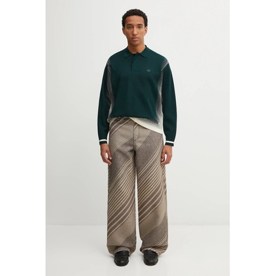 Filling Pieces пуловер мъжки с вискоза Knit Shirt Rugby (422571500243)