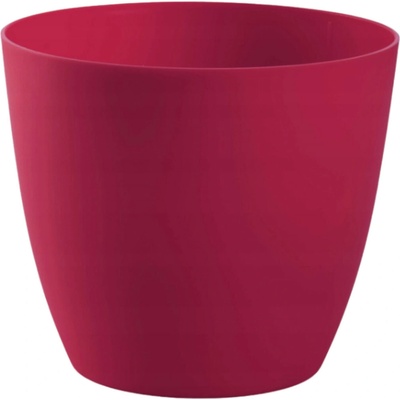 PLASTKON - Kvetináč ELLA 15cm vínový, umelá hmota