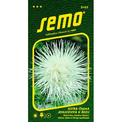 Semo Astra čínská - jehlicovitá Electric bílá 0,5g