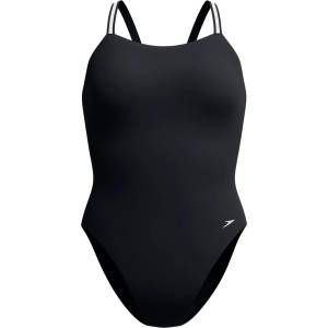 Speedo Дамски бански костюм Speedo Women's Active Back Swimsuit - Black/Silver - размер 42 (EU) (150-6086-0118)