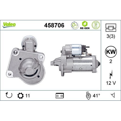 Startér VALEO 458706