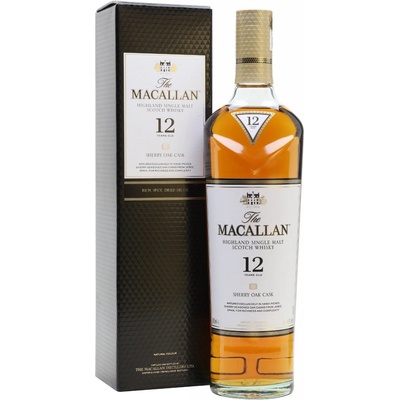 Macallan Sherry Oak 12y 40% 0,7 l (čistá fľaša)