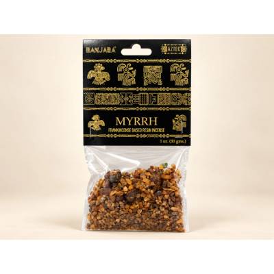 Banjara Vonná pryskyřice pro vykuřování Myrrh 30 g