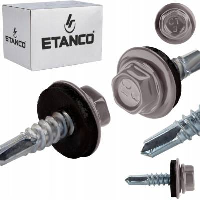 Šrouby do oceli Etanco 4,8 x 19 mm, 250 ks