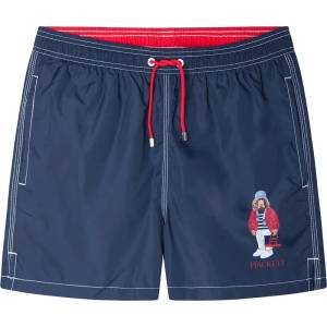 Hackett Бански гащета Hackett Harry Volley swimming shorts - Blue (Navy Blazer)