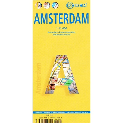 plán Amsterdam 1:11 t. laminovaný