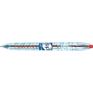 Pilot Гел химикалка Pilot с натискане B2P BeGreen 0, 5 червена (BL-B2P-5-R)