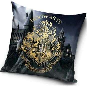 Carbotex vankúš Harry Potter motív Erb Rokfortskej školy 40x40