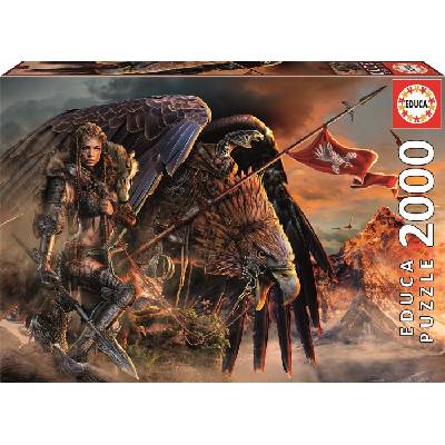 Educa Пъзел Educa - Орел ездач, 2000 части (EDU19277)