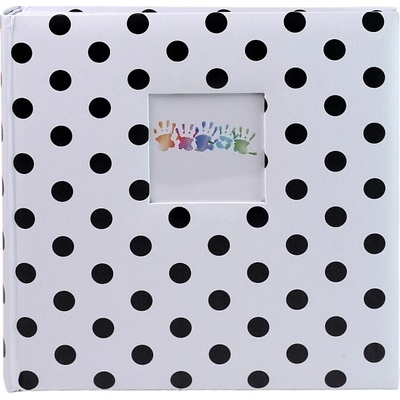 Fotoalbum klasik 100stran 30x31cm KPH Dots bílé