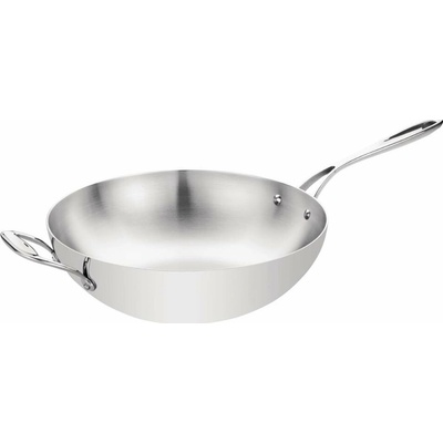 Vogue wok Tri Wall s plochým dnem 305 mm