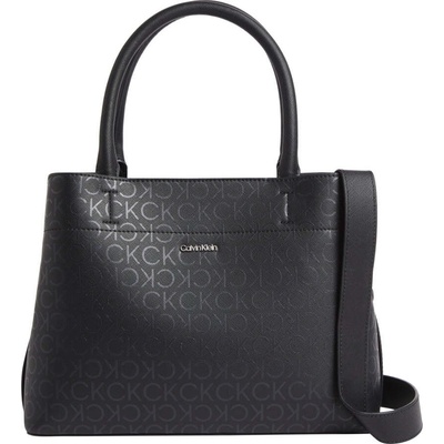 Calvin Klein kabelka Ck Business Medium Tote Mono K60K612575 černá – Hledejceny.cz