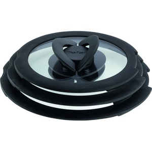 Tefal Капак за тенджера INGENIO L9849053 16 + 18 + 20 cm, комплект от 3 бр. , стъкло, Tefal (TEF2100127955)