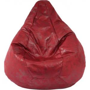 Pufrelax Пуф круша за деца 4-14 г. , 160л. , Nirvana Light - Cranberry, Перящ се калъф, Пълнеж от Полистиролни перли, Гама Premium