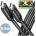 AXAGON BUCM4X-CM05AB, NewGEN+ USB-C USB-C cable, 0.5m, USB4 Gen 3×2, PD 240W 5A, 8K HD, ALU, braided, black